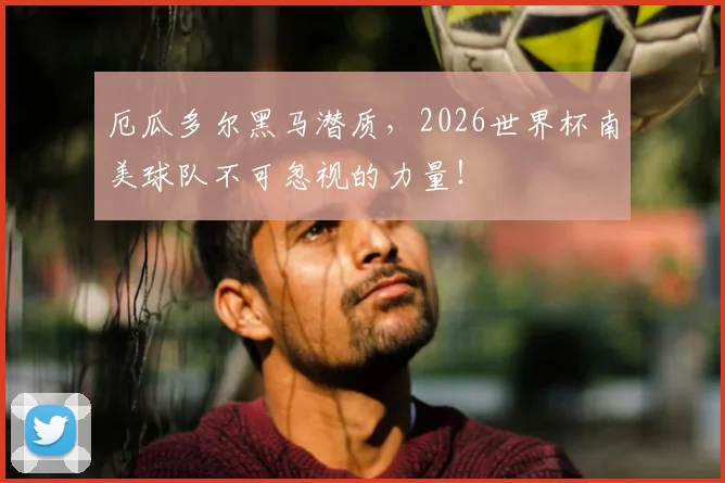 厄瓜多尔黑马潜质,2026世界杯南美球队不可忽视的力量!