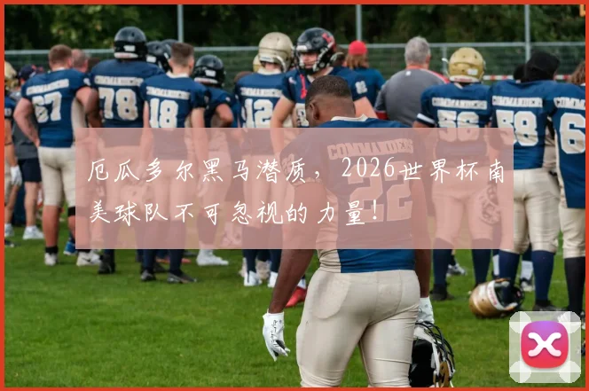 厄瓜多尔黑马潜质,2026世界杯南美球队不可忽视的力量!